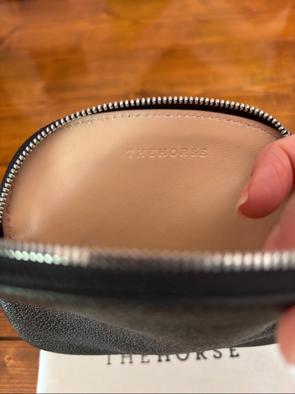 NWOT The Horse Pip Pouch in Black - Picture 3 of 3